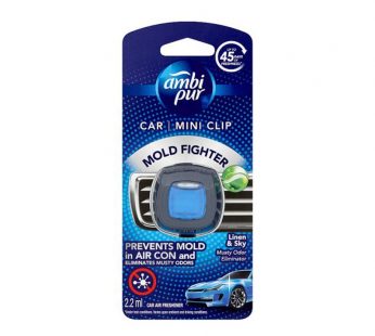 Ambi Pur Car Mini Clip Linen and Sky Car Air Freshener 2.2ml