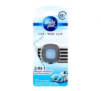 Ambi Pur Car Mini Clip Sky Breeze Car Air Freshener 2.2ml