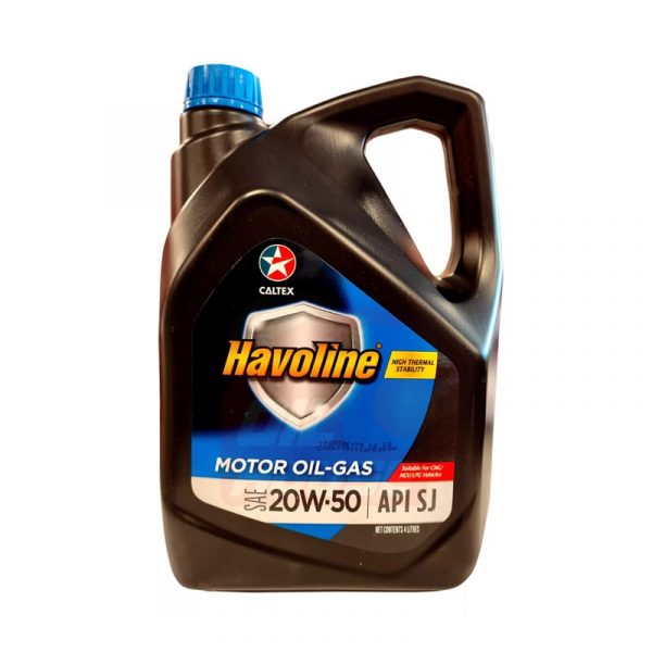 Caltex Havoline Gas 20W-50 Mineral 4L