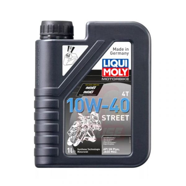 LIQUI MOLY MOTORBIKE 4T 10W-40 STREET SEMI SYNTHETIC 1L