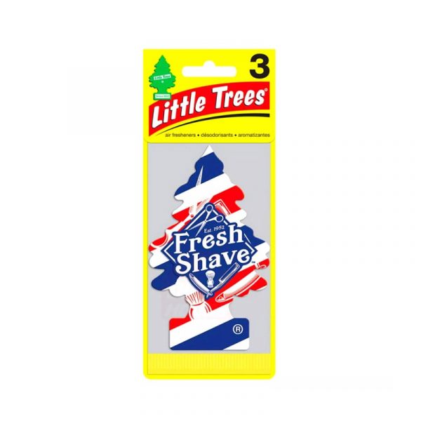 Little Trees Fresh Shave Scent Car Air Freshener.JPG