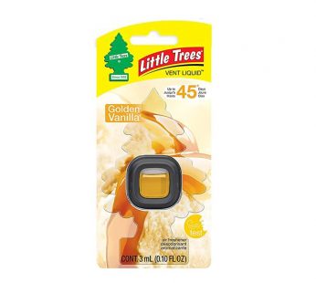 Little Trees Golden Vanilla Vent Liquid Car Air Freshener