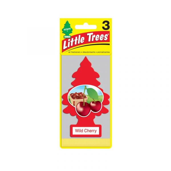 Little Trees Wild Cherry Scent Car Air Freshener