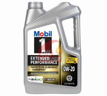 Mobil 1 Extended Performance 0W-20 Full Synthetic Motor Oil – 5 Quart