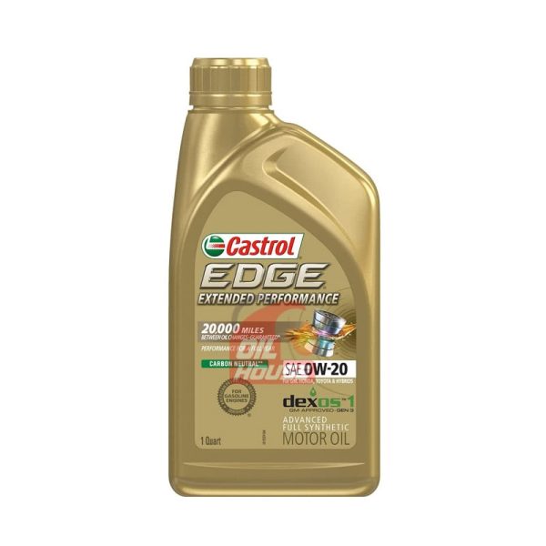 CASTROL EDGE 0W-20 EXTENDED PERFORMANCE ENGINE OIL 946ML