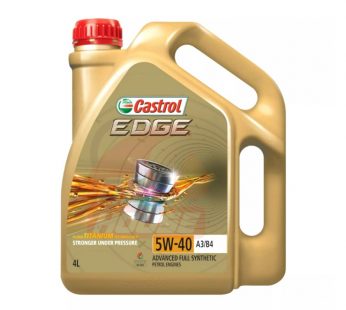 CASTROL EDGE 5W-40 FULL SYNTHETIC ENGINE OIL 4L