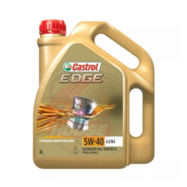 CASTROL EDGE 5W-40 FULL SYNTHETIC ENGINE OIL 4L