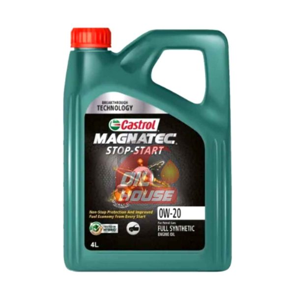 CASTROL MAGNATEC 0W-20 FULL SYNTHETIC ENGINE OIL 4L