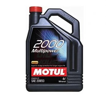 MOTUL 2000 MULTIPOWER 20W-50 MINERAL 4L