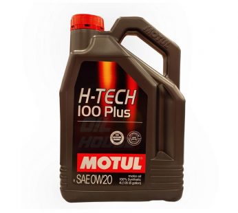 MOTUL H-TECH 100 PLUS 0W-20 FULL SYNTHETIC 4L