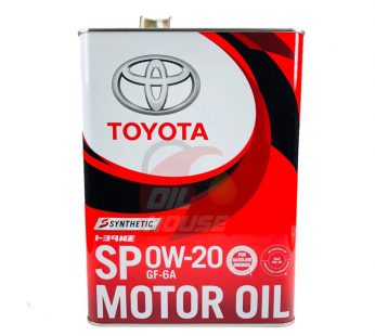 TOYOTA OEM SP 0W-20 FULL SYNTHETIC ENGINE OIL 4LTR