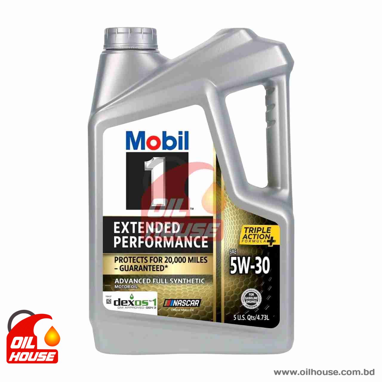 Mobil 1 Extended Performance 5w 30 Full Synthetic Motor Oil 5 Quart