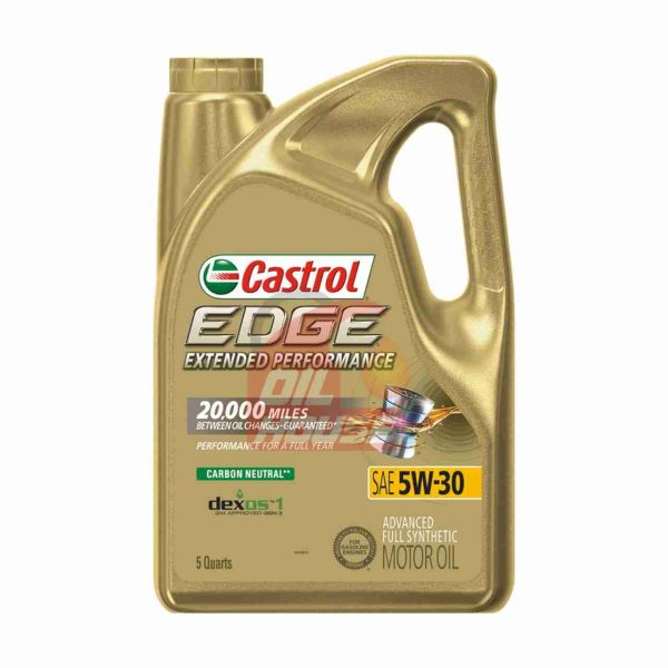 CASTROL EDGE EXTENDED PERFORMANCE 5W-30 FULL SYNTHETIC 5QUART