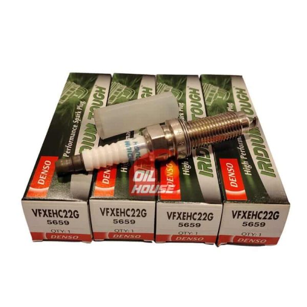 DENSO IRIDIUM TOUGH VFXEHC22G SPARK PLUG (4PCS)