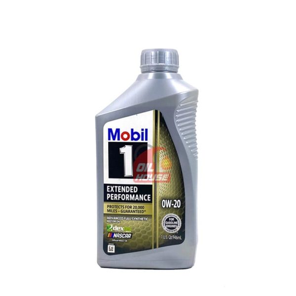 Mobil 1 Extended Performance 0W-20 Full Synthetic Engine Oil 946ml