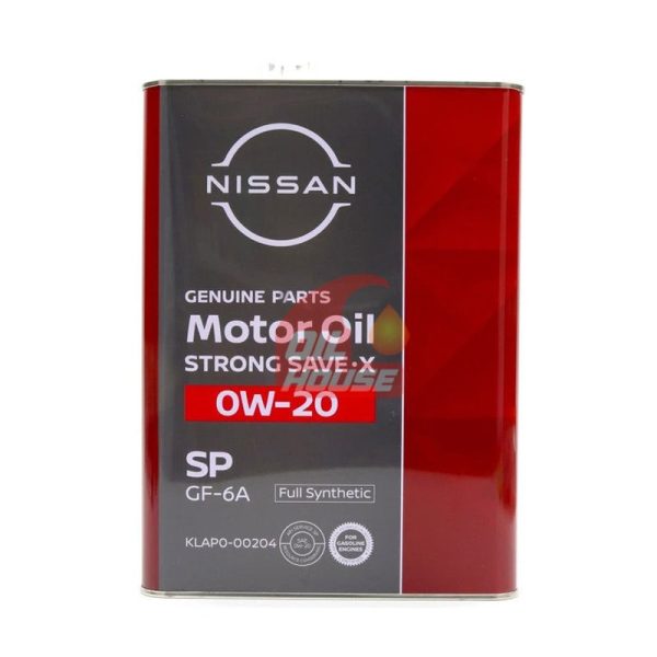 NISSAN-STRONG-SAVE-X-0W-20-FULL-SYNTHETIC-MOTOR-OIL-4L