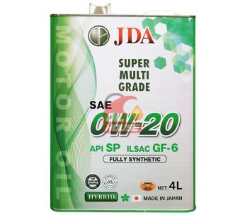 JDA 0W-20 FULL SYNTHETIC ENGINE OIL 4L