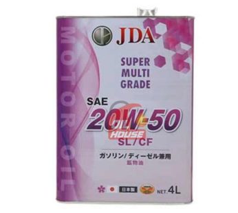 JDA 20W-50 MINERAL ENGINE OIL 4L