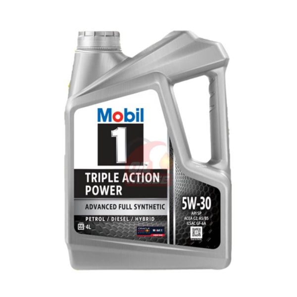 MOBIL 1 Triple Action Power 5W-30 Full Synthetic Engine Oil 4L