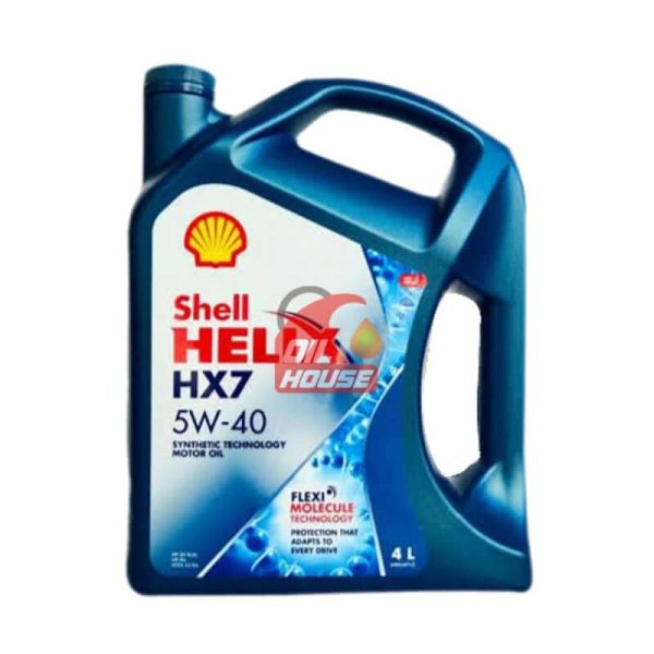 SHELL HELIX HX7 5W-40 SEMI SYNTHETIC 4L