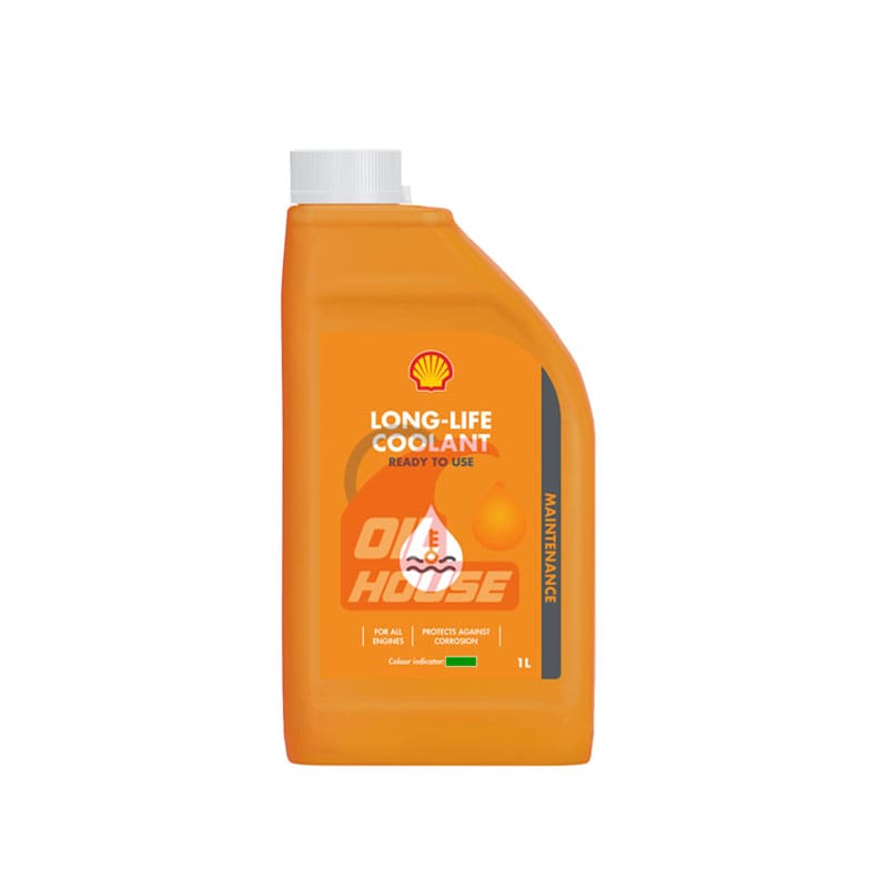 SHELL PREMIUM LONG LIFE COOLANT PREMIXED GREEN 1L - Oil House Bangladesh