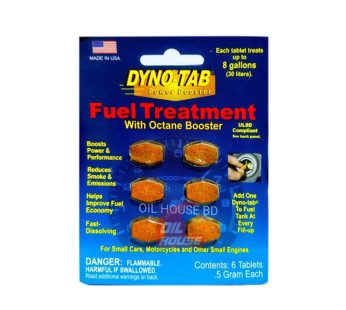 Dyno Tab Fuel Treatment with Octane Booster 6-Tab Card