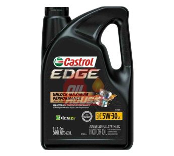 Castrol EDGE 5W-30 Advanced Full Synthetic Motor Oil – 5 Quart