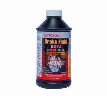 TOYOTA GENUINE DOT 3 BRAKE FLUID 354ML