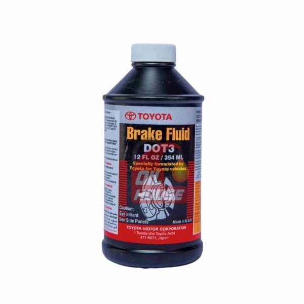 TOYOTA GENUINE DOT 3 BRAKE FLUID 354ML