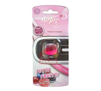 Airpro Tutti Fruitti Mini Vent Clip Car Air Freshener 2.5ml