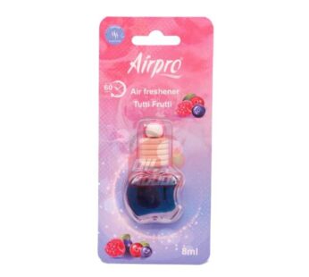 Airpro Tutti Frutti Hanging Bottle Auto Air Freshener 8ml