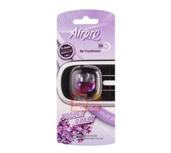 Airpro Violet Blast Mini Vent Clip Car Air Freshener 2.5ml