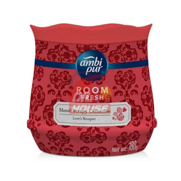 Ambi Pur Room Fresh Love's Bouquet Air Freshener Gel 180g