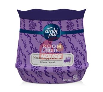 Ambi Pur Room Fresh Relax & Unwind Lavender Air Freshener Gel 180g