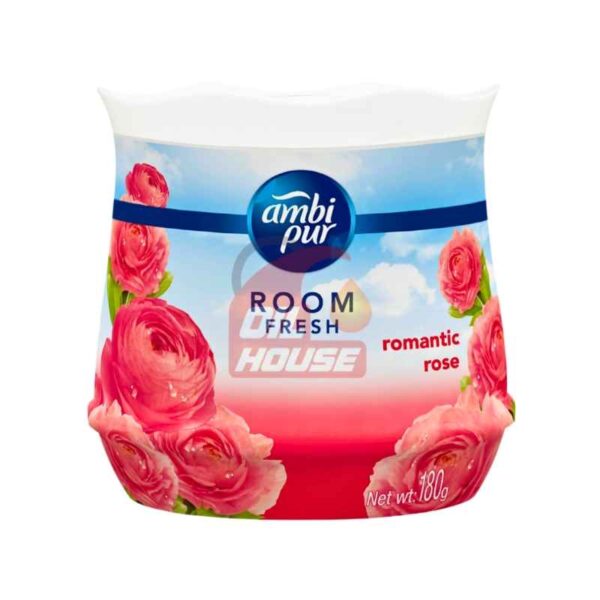 Ambi Pur Room Fresh Romantic Rose Air Freshener Gel 180g