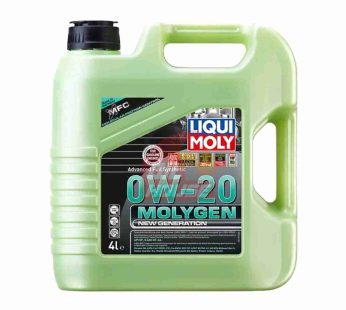 LIQUI MOLY MOLYGEN 0W-20 FULL SYNTHETIC ENGINE OIL 4L