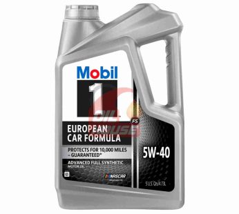 Mobil 1 European Car Formula 5W-40 Full Synthetic Motor Oil – 5 Quart