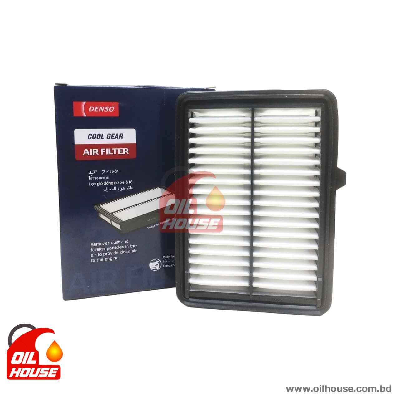 DENSO COOL GEAR AIR FILTER 1351 FOR HONDA