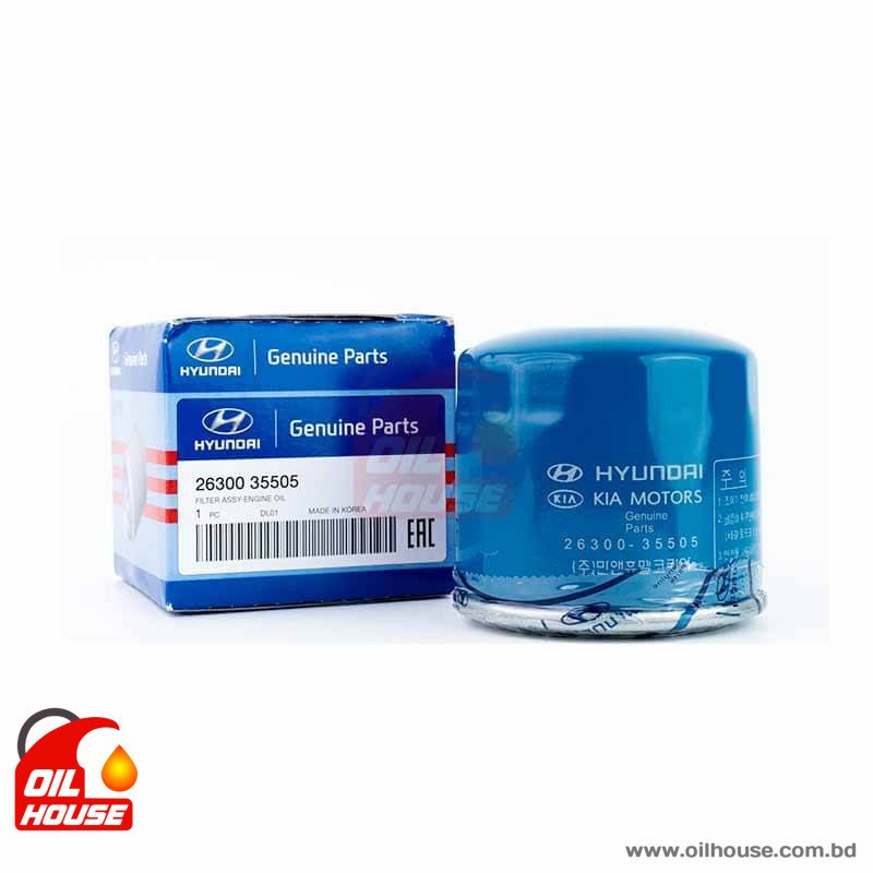 HYUNDAI OEM OIL FILTER 26300-35505