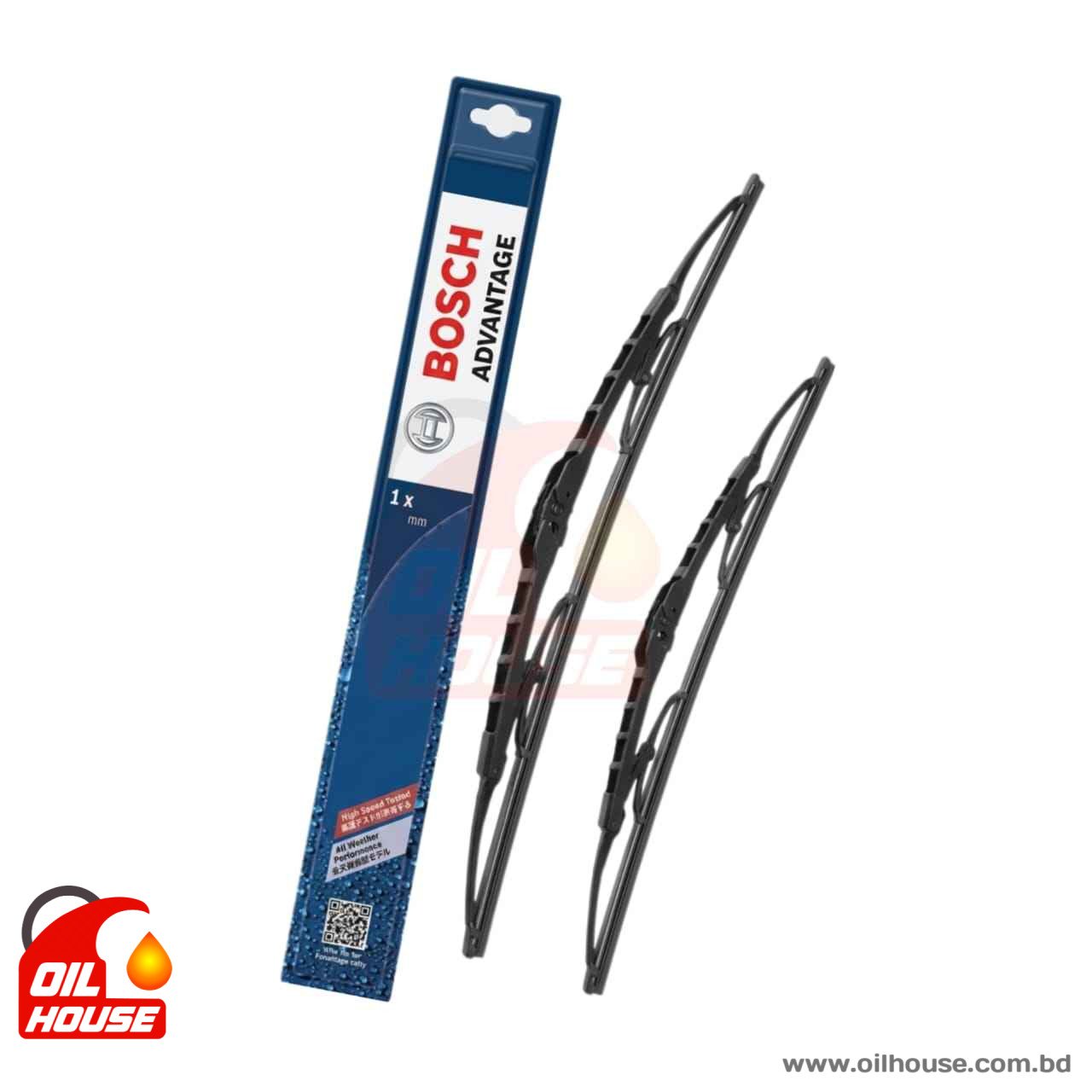 BOSCH Advantage Wiper Blade 20inch & 16inch U-Hook 1Pair