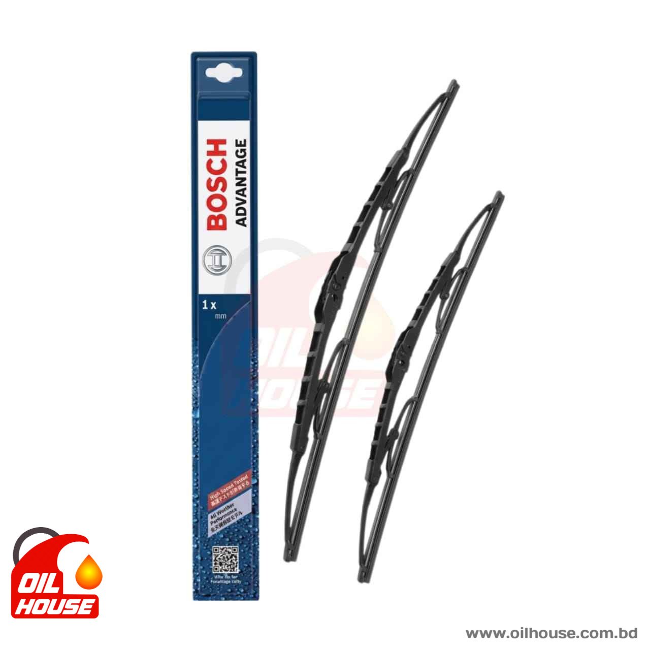 BOSCH Advantage Wiper Blade 24inch & 14inch U-Hook 1Pair