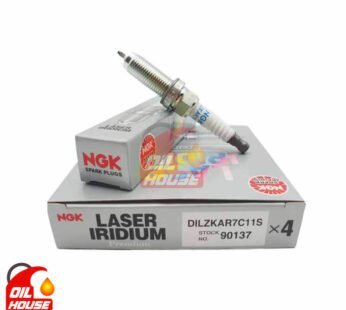NGK LASER IRIDIUM DILZKAR7C11S SPARK PLUG (4PCS)