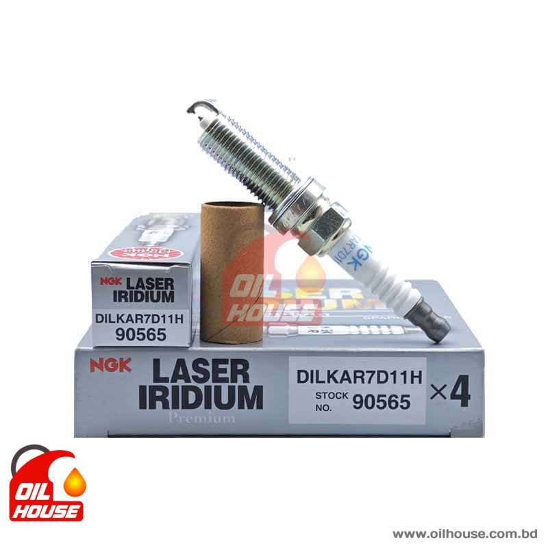 NGK LASER IRIDIUM PREMIUM DILKAR7D11H SPARK PLUG (4PCS)