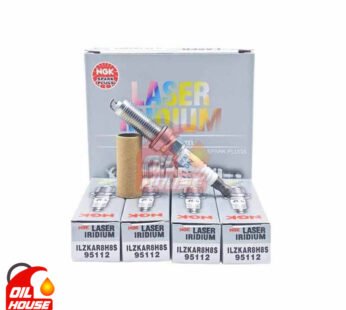 NGK LASER PLATINUM ILZKAR8H8S SPARK PLUG (4PCS)