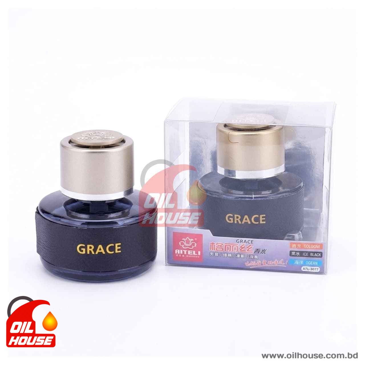 AITELI GRACE CAR PERFUME BLACK ICE 80ML