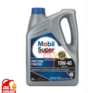 MOBIL SUPER FRICTION FIGHTER 10W-40 SYNTHETIC TECHNOLOGY ENGINE OIL 4L