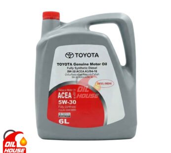 TOYOTA GENUINE MOTOR OIL 5W-30 FULLY SYNTHETIC DIESEL 6L
